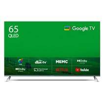 더함 4K UHD QLED 구글 OS TV, 165cm(65인치), UA651QLED VA SH 2023C1, 스탠드형, 방문설치