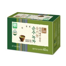 다농원 유기농순수녹차, 1.2g, 40개입
