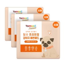 탐사 프리미엄 강력흡수 배변패드 라벤더향, 3개, 대형(60*48cm), 30매