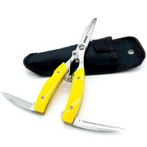 아이엠타이거 낚시용품 월척 멀티커터 절단가위 1개, 노랑