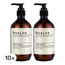 로즐린 젠틀너리싱 핸드워시 코튼블러썸, 250ml, 10개