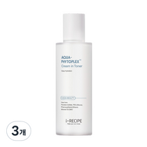 아이레시피 아쿠아피토플렉스 크림 인 토너, 120ml, 3개