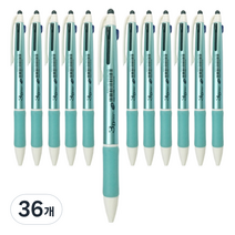 필락 트라이던트 3색 터치 볼펜 1.0mm, 블루, 36개