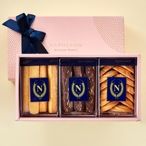 나폴레옹베이커리 미니쿠키 코코넛샤브레 138g + 버터쿠키 70g + 쇼콜라프로겐트 110g, 1세트