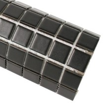 이누데코 자기질모자이크 25mm 5ea, 블랙 무광, 5개입