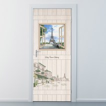 낭만창고 무늬목 ncbr117 시트지, 시티투어 스토리(파리