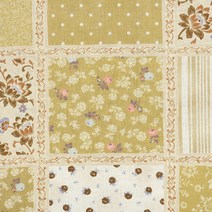 올림푸스낭만플라워 원단 110 x 60cm, 감자색, 1개
