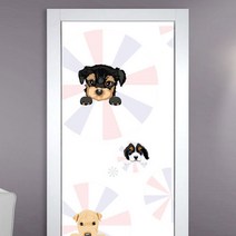 설레임 현관문시트지, 퍼피플라워