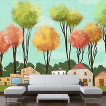 프렌체 프렌체 아트벽지, wa-739