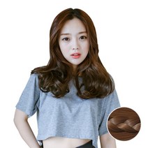 핑크에이지 볼륨 글램펌 4피스 슈프림사 붙임머리, OR209# (브라운 (구)투톤), 1개