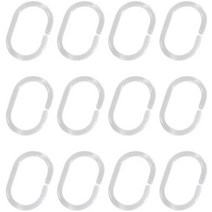 마켓비 LINKIN 샤워커튼링 KS1001SCH, 1개, 화이트계열