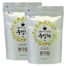 하늘농가 볶아서 구수한 우엉차 슬라이스, 80g, 2개