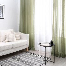 끌래망스 내츄럴 쉬어 커튼