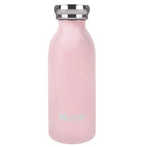 밀코 보온보냉 텀블러, 파스텔핑크, 350ml