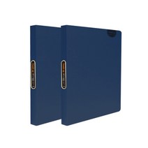 희망화일 뉴 후레쉬업 40p O링 클리어화일, 남색, 2개입