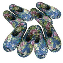 고운매 플라워 여름용 거실화 4p, 혼합 색상