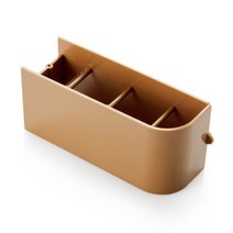 크레바스 문앞에 다용도 열쇠고리 보관함 브라운, 1개