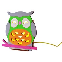 영공방 LED 취침등 부엉이 조립키트 DIY, TM511