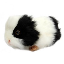 한사토이 동물인형 4592 기니피그2 Guinea Pig, 10cm, 블랙