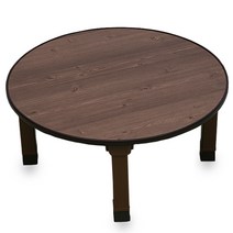 한목가구 접이식 다용도 원형 태상 661 중, 엔틱옹이