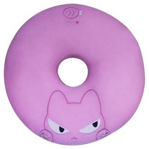 애니나라 헬로캣 에어매쉬 BIG 도넛방석, 도도 (핑크)