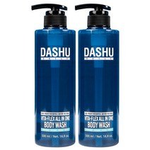 다슈 데일리 비타플렉스 남성용 올인원 바디워시, 2개, 500ml