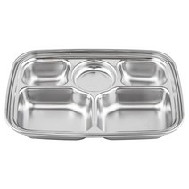 키친유 스텐 미니 5구 식판