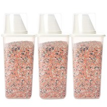 유하우스 다목적 냉장고용기 1.2kg 아이보리, 3개, 1개