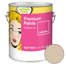 노루페인트 팬톤멀티 에그쉘광 오렌지 그레이계열 페인트 4L, 쉬프팅샌드 (14-1210)