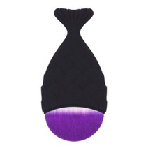 이엘피코리아 바이올렛 홀로그램 파운데이션 브러쉬, 블랙, 1개