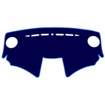 블루코드 벨벳 대쉬보드커버 쉐보레 + 더스트백, 스파크(구형), 블루 + 스카이