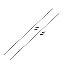 Thunder Tiger ATPV1756 Tail Control Rod E700 RC부품 2세트, 혼합 색상