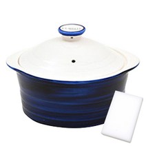 코렐코디네이츠 세라믹 내열 냄비 에메랄드 블루 + 매직 블럭, 14cm, 1개