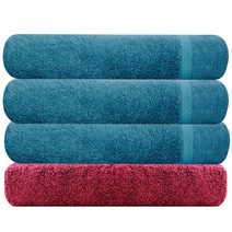 송월타월 뱀부얀 마르쉘 호텔수건 3p + 호텔수건 170g 자주, 마린블루, 1세트