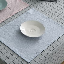 레브라이프 자연염색 15수 린넨 키친크로스 M, 연스카이, 1개