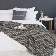 아이르 라온제 피그먼트 워싱 홑겹이불커버, 스노우