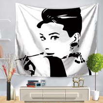 비케이 오드리 햅번 마릴린 먼로 다용도 장식천, 1