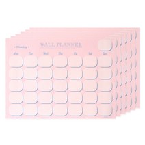 왈가닥스 볼디즘 월플래너 먼슬리 6p, 핑크