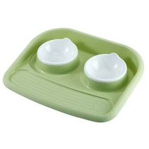 블럭마트 반려동물 식기 + 받침대, 랜덤 발송, 2개입