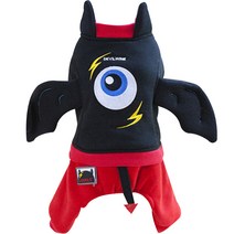 이코디 퍼니 몬스터 윙 테일 반려견옷, 블랙