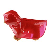 알럽펫 애완견용 우비, 레드