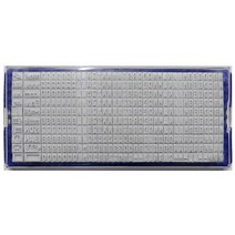 COLOP DIY 문자판 2.5mm, 혼합 색상, 상세페이지 참조