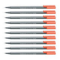 스테들러 트리플러스 화인라이너 334 수성펜 0.3mm, 24, 10개입