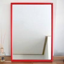 라샘 허니 벽거울 500 x 700, 레드