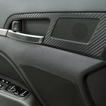 바이엠 아반떼AD카본데칼스티커 도어캐치 3D, 1개