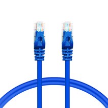 AVIVE 고급형 UTP 3m CAT6 랜선 케이블, BLUE, 1개