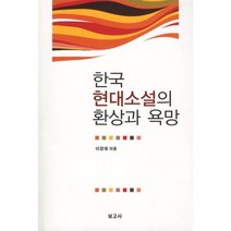 한국 현대 소설의 환상과욕망, 보고사