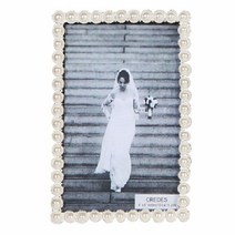 크레디스 진주 데이지 보석액자 23, 은도금 + 펄