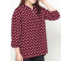 패턴인 여성 블라우스 패턴시트 P526, 혼합 색상, 1개