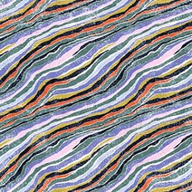 모다 쎄러데이 모닝 웨이브 패브릭원단, 믹스